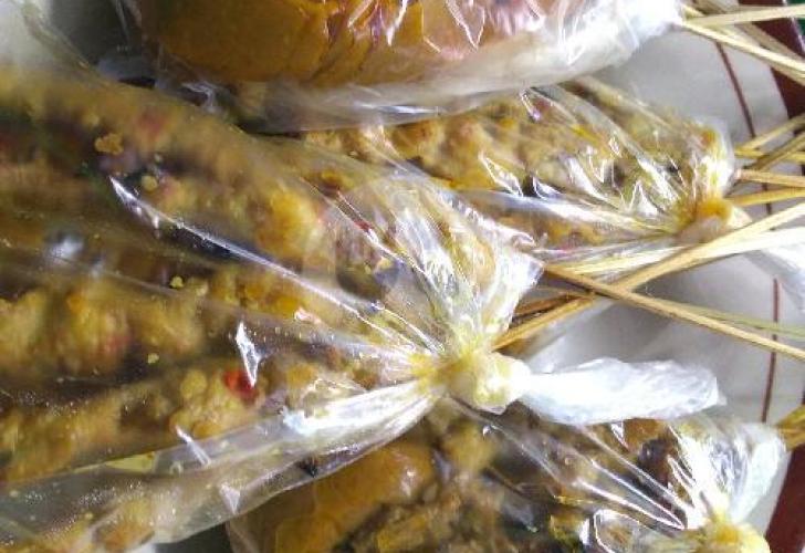 Legendary Chicken Satay on Cilacap's Main Road